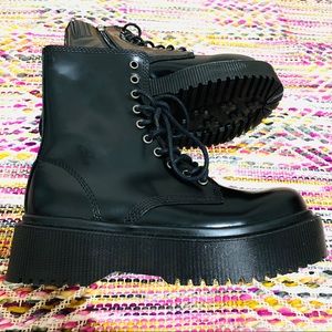 ✧⋆Jeffrey Campbell✧ Chunky Platform Combat Boot